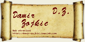 Damir Zojkić vizit kartica